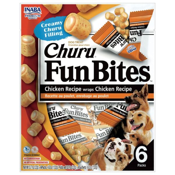sobre con snack para perro