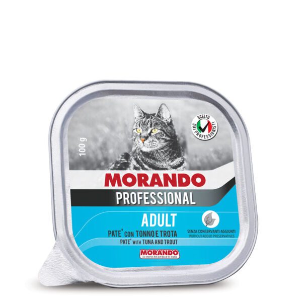 Morando Paté atun y trucha Gato 100g