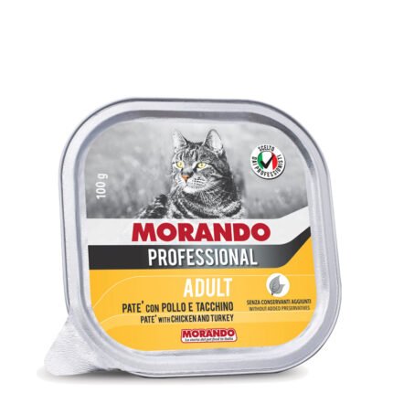 Morando Paté pollo y pavo Gato 100g