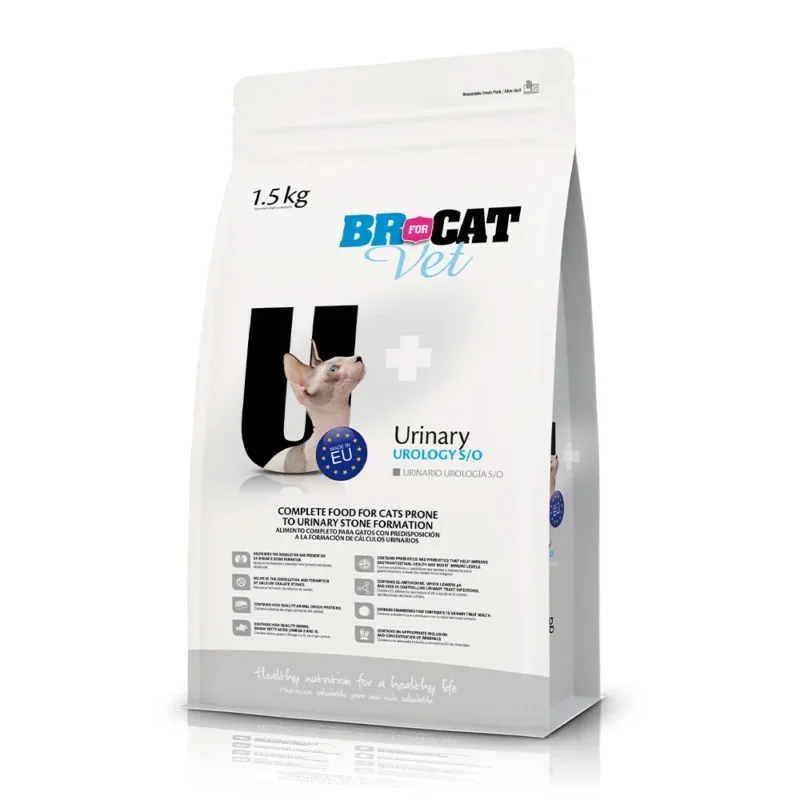br for cat alimento para gato urinario s/o