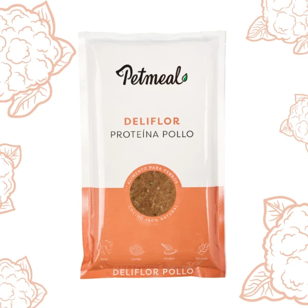 DeliciosoDelicioso Alimento cocido para perro deliflor 500gr