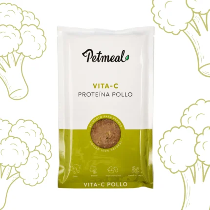 delicioso alimento natural cocido para perro vita C 500g