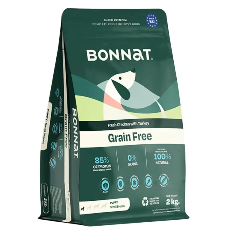 alimento bonnat perro adulto raza pequeña 2 kg