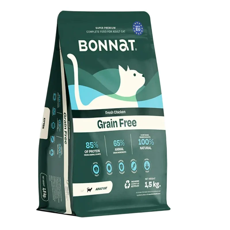 alimento para gato adulto bonnat 1.5 Kg