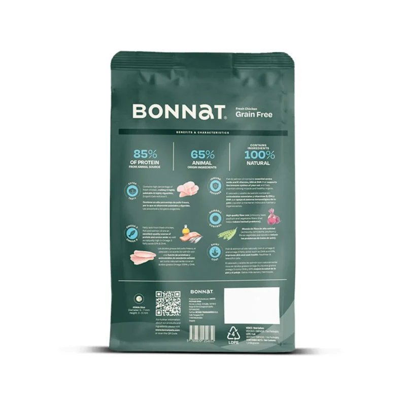 alimento para gato adulto bonnat 1.5 Kg