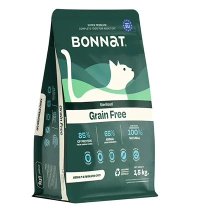 alimento para gato esterilizado bonnat 1.5 Kg