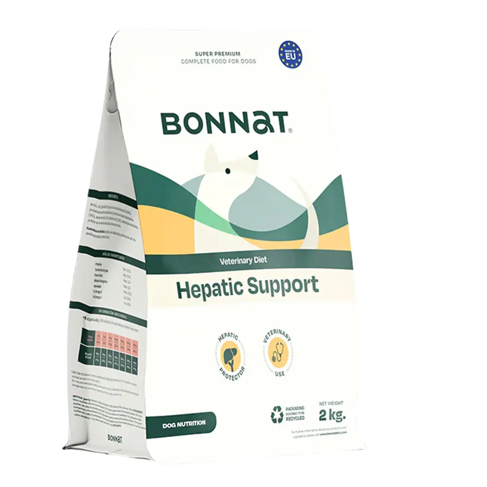 alimento para perro soporte hepático bonnat vet 2 kg