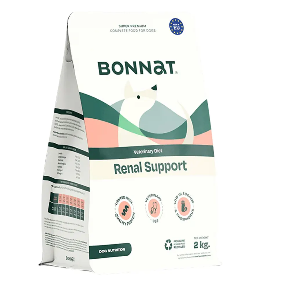 alimento para perro soporte renal bonnat vet 2 kg