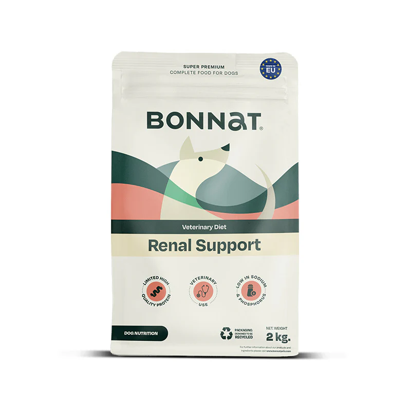 alimento para perro soporte renal bonnat vet 2 kg