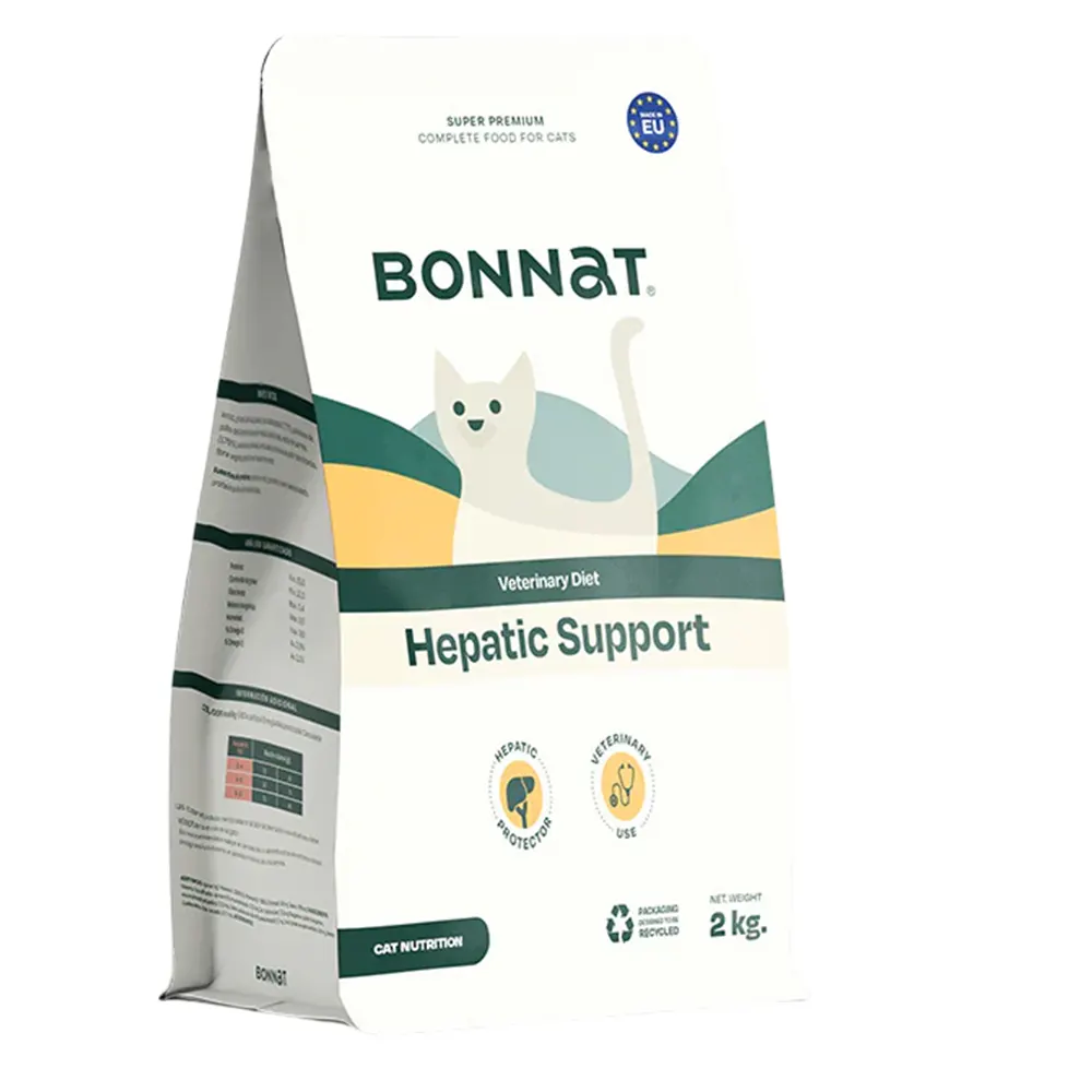 alimento para gato soporte hepatico bonnat vet 2 kg