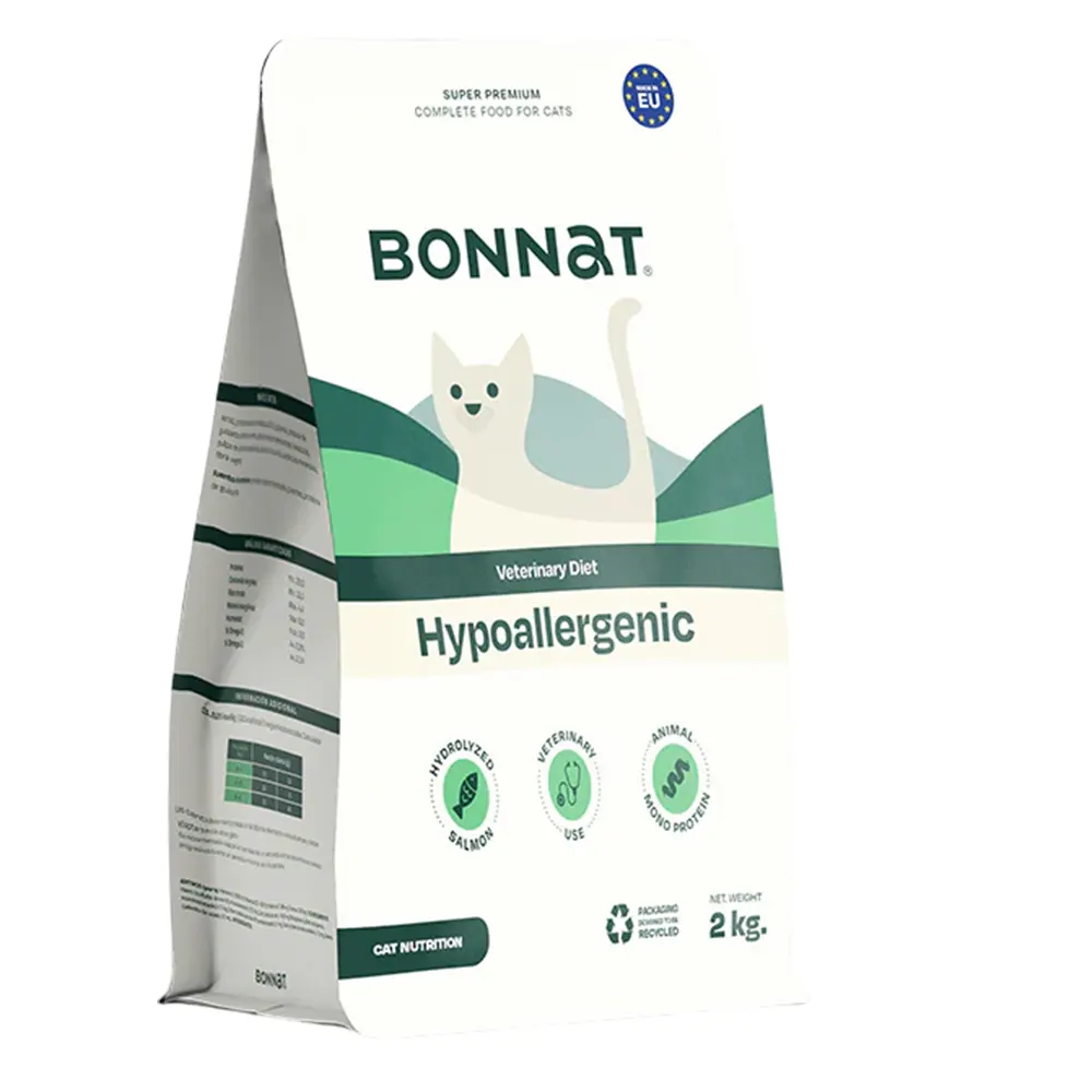 alimento para gato hipoalergénico bonnat vet 2 kg
