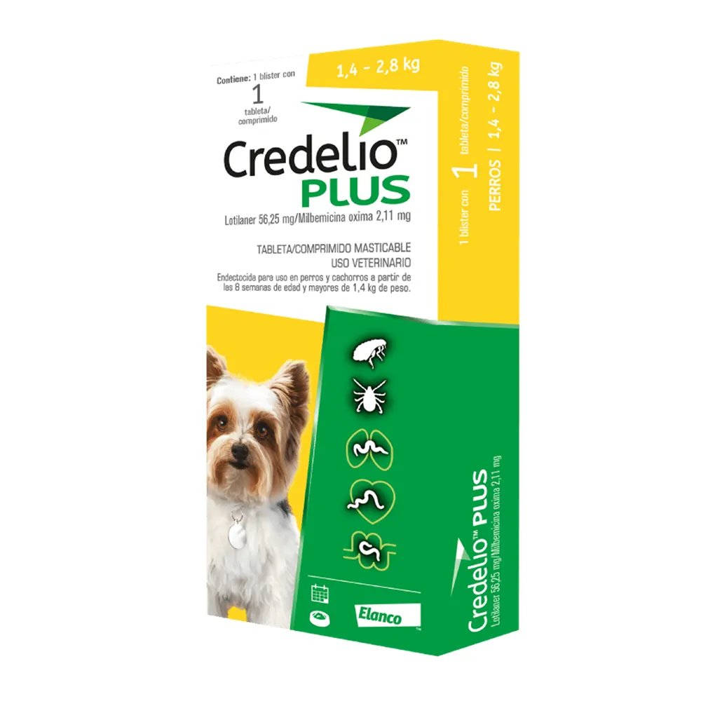 antiparasitario externo y interno para perro 1 und