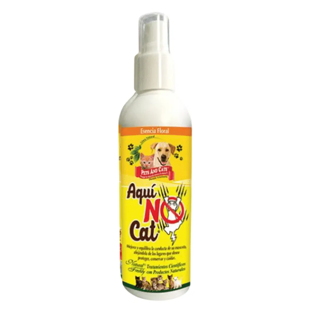 esencia floral para gato aqui no cat 240 ml