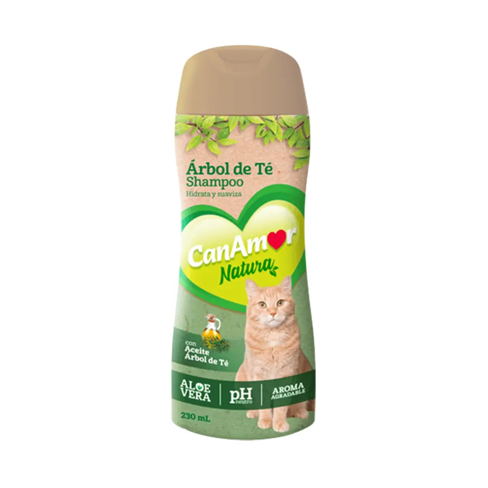 shampoo arbol de te para gato Canamor