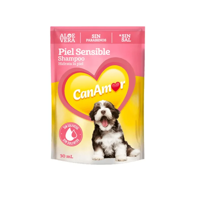 Shampoo para perro canamor piel