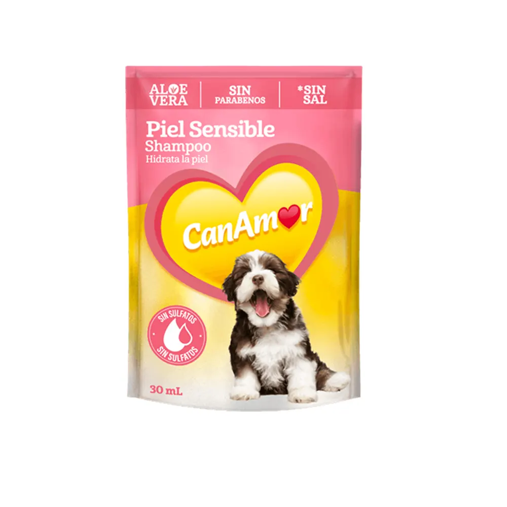 Shampoo para perro canamor piel