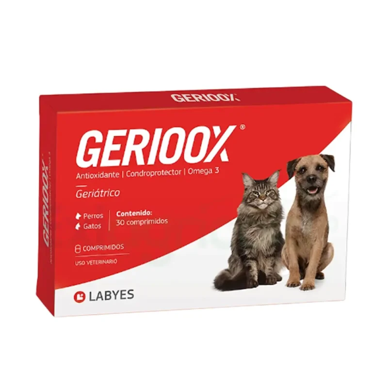 Suplemento para perros y gatos Gerioox 30 tab