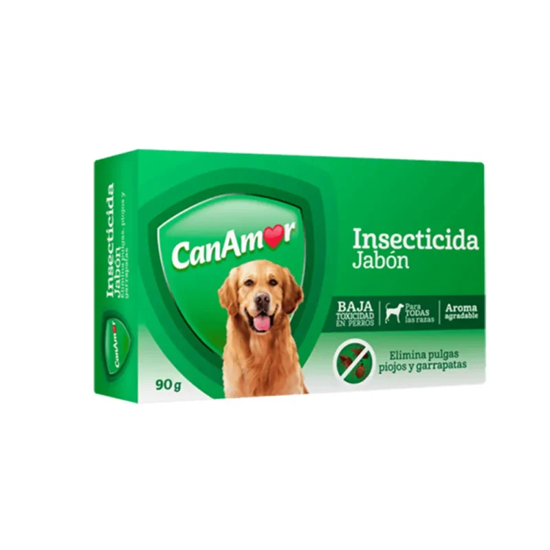Jabón antipulgas para perro Canamor 90g
