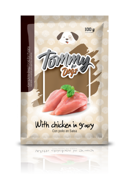 POUCH TOMMY FOR DOG PUPPY 100 GR