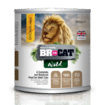 Alimento húmedo para gato, Br for cat wild en lata 400g