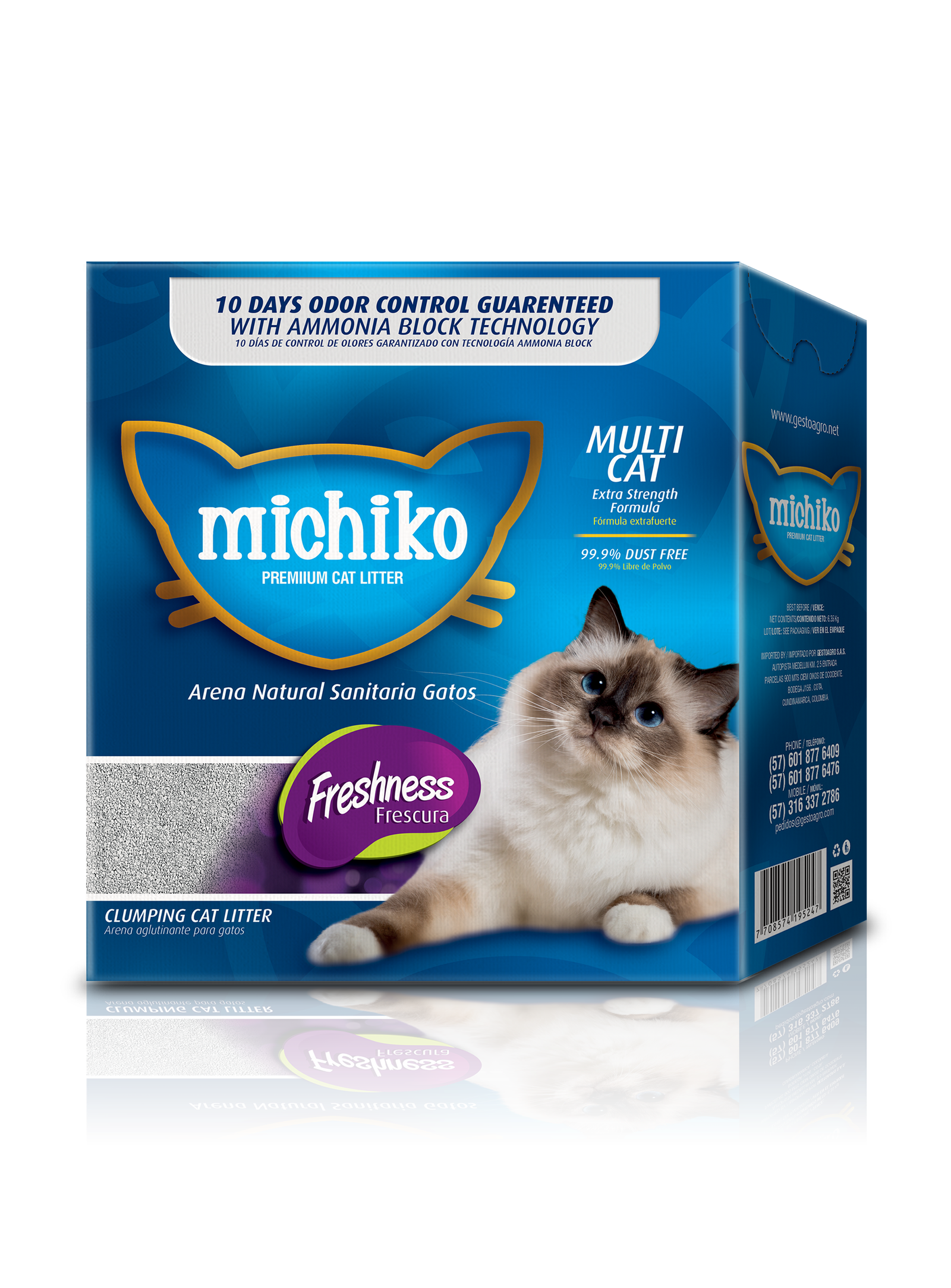 arena-sanitaria-michiko-premium-cat-litter.png CAJA ARENA MICHIKO - Imagen 1