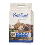 Arena ecológica y biodegradable para gato Boss Sand Cassava