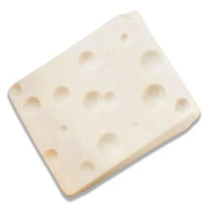 Juguete masticable para roedores forma de queso