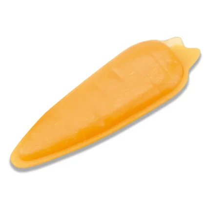 Juguete masticable para roedores forma de zanahoria
