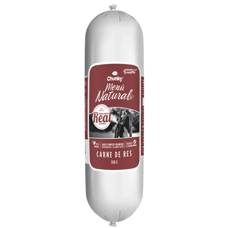 Alimento natural horneado para perro Chunky menu natural