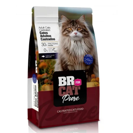 Alimento para gato castrado Br for cat de atún