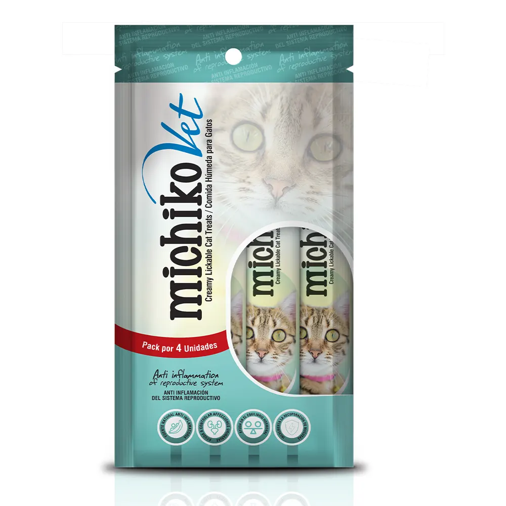 Michiko-vet-anti-inflamacion Suplemento nutricional para gato Michiko vet anti inflamacion del sistema reproductivo