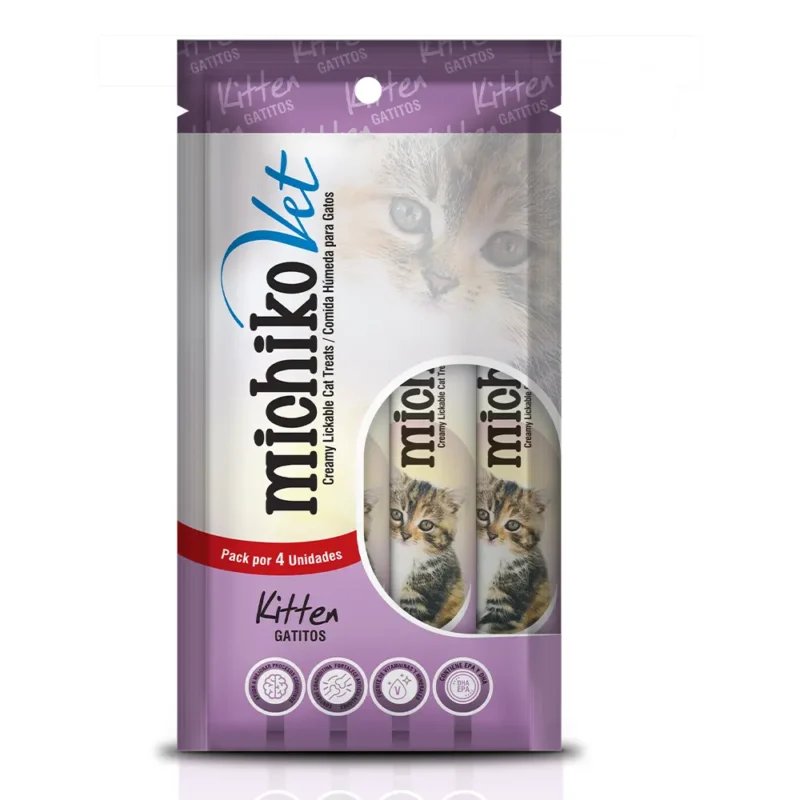 Suplemento nutricional para gato Michiko vet gato kitten