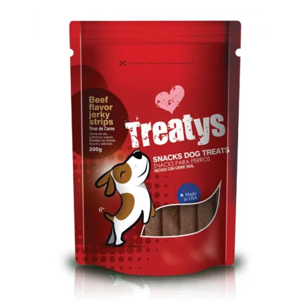 Treatys Beef flavor jerky strips