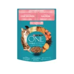 Alimento húmedo para gato One adultos y esterilizados con salmón
