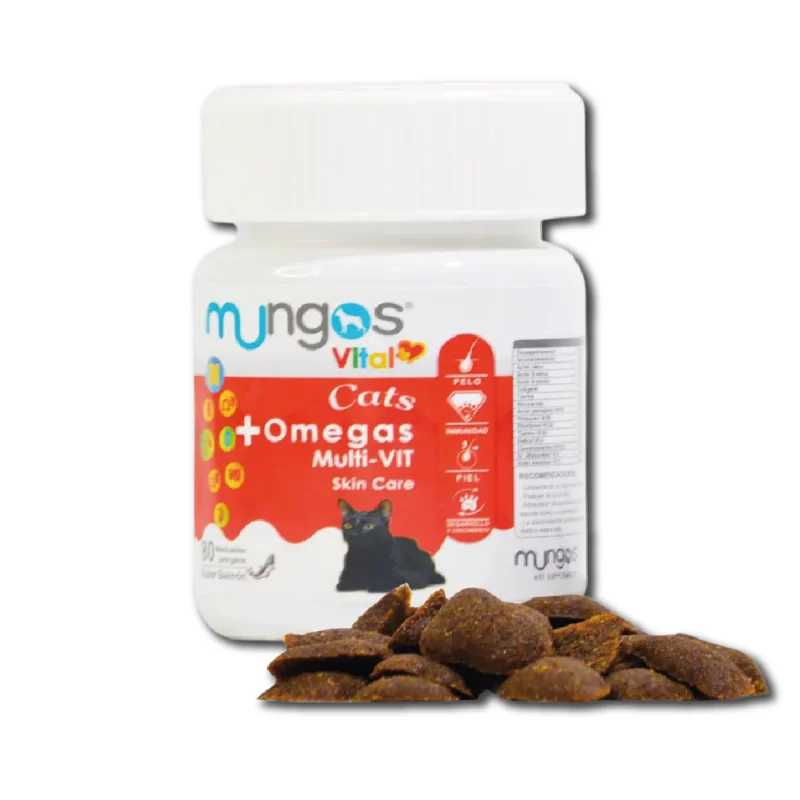 Suplemento vitaminico para gato Mungos vita cats omega