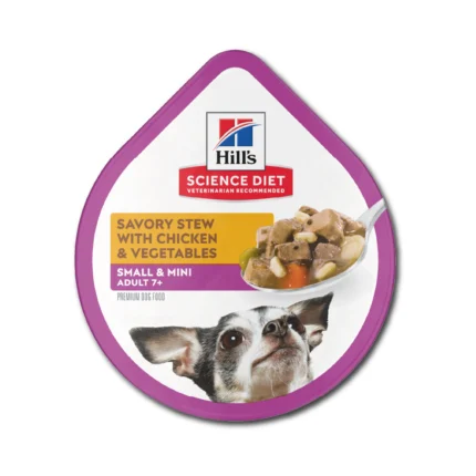 Hills small paws bandeja pollo y vegetales +7