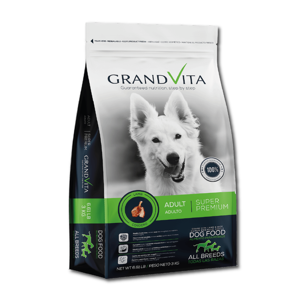 Alimento para perro adulto Grand vita cordero Alimento para perro adulto Grand vita cordero