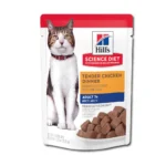 Alimento húmedo para gato Hills +7 años con pollo pouch