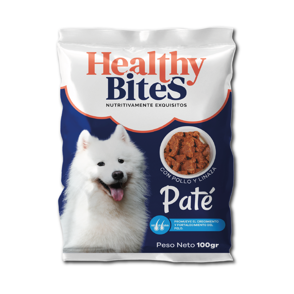 Snack para perro Healthy pate derm Snack para perro Healthy pate derm