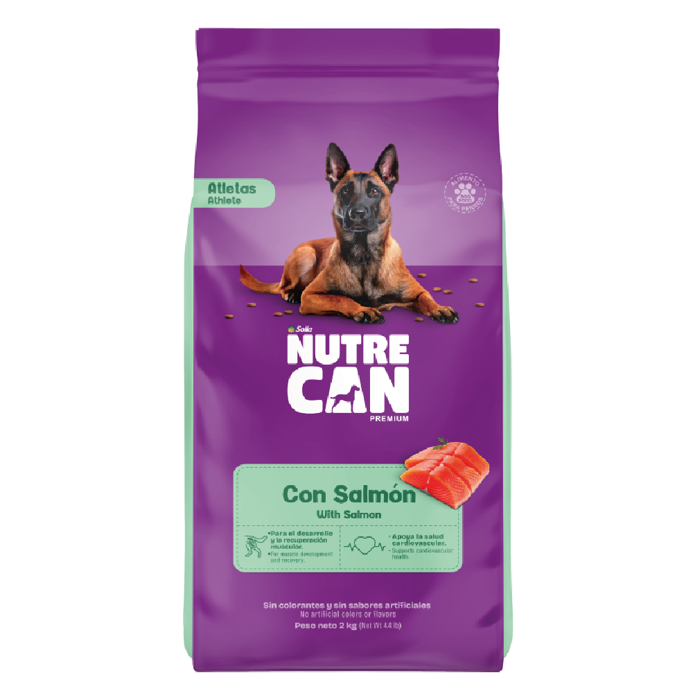 Nutre-can-senior Alimento para perro senior Nutrecan salmón y queso maduro