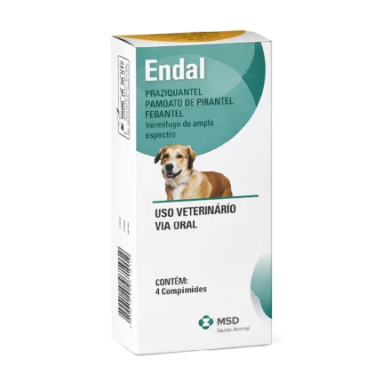Antiparasitario interno de amplio espectro para perro Endal