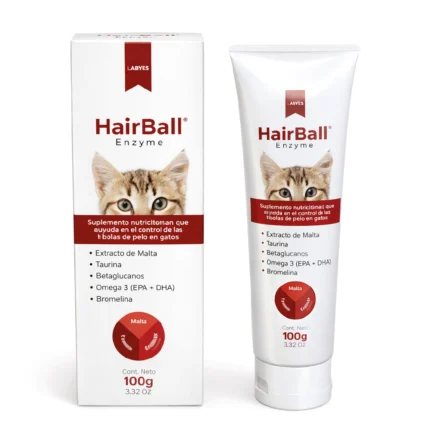 Suplemento nutricional para gato Hairball Enzyme