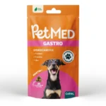 El PETMED Gastro para perro es un suplemento nutricional en masticables diseñado para apoyar la salud digestiva y el equilibrio de la flora intestinal. Su fórmula ayuda a mejorar la digestión, favorecer la absorción de nutrientes y contribuir a una mejor consistencia de las heces, promoviendo el bienestar gastrointestinal de los perros.