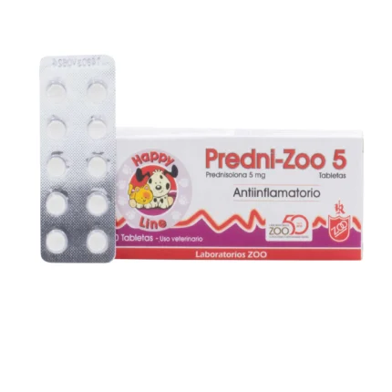 Antialérgico y antiinflamatorio para perro y gato Prednizoo