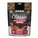 Snack para perro Evolve Jerky Bites Grain Free