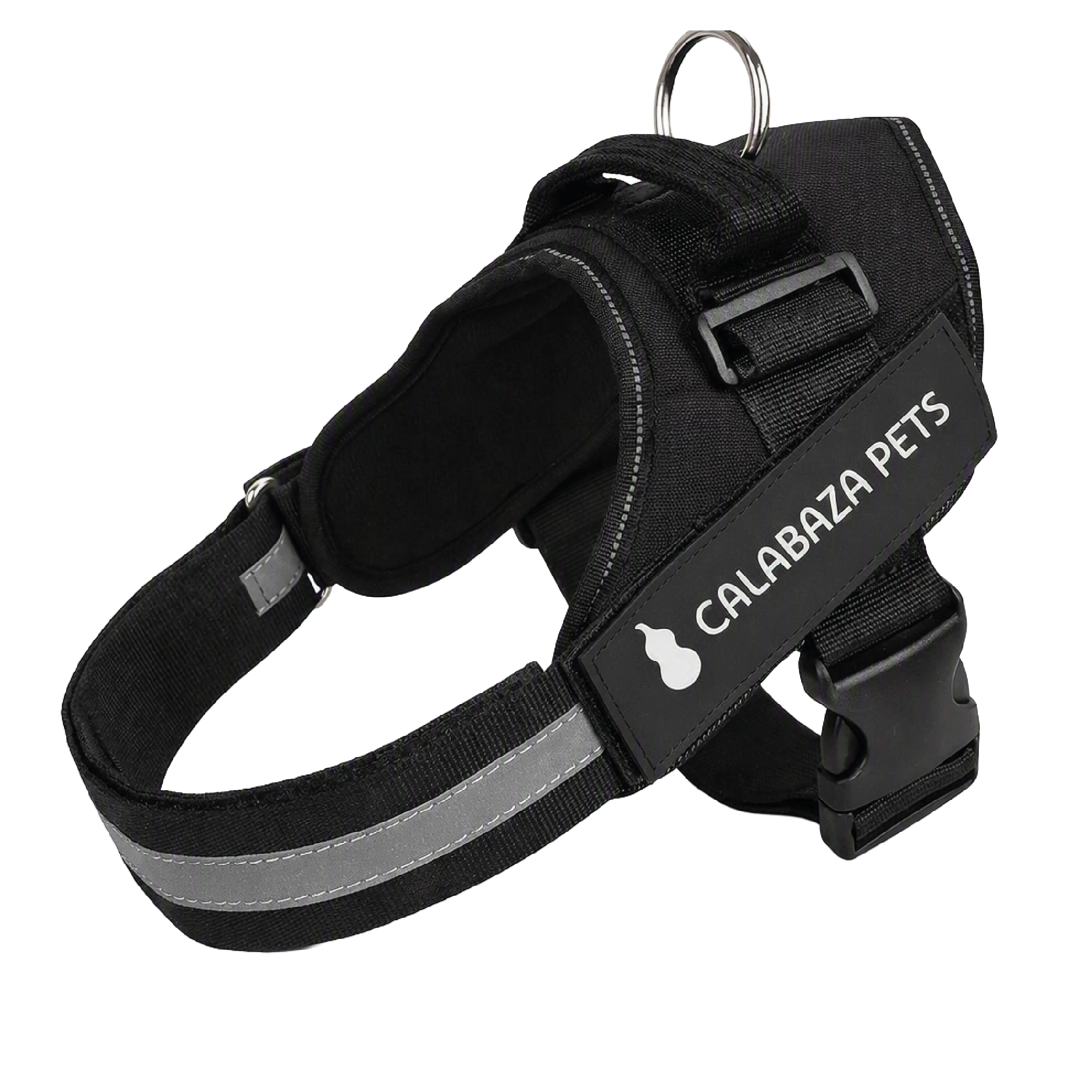 Arnés antitirones para perro Calabaza Pets color negro