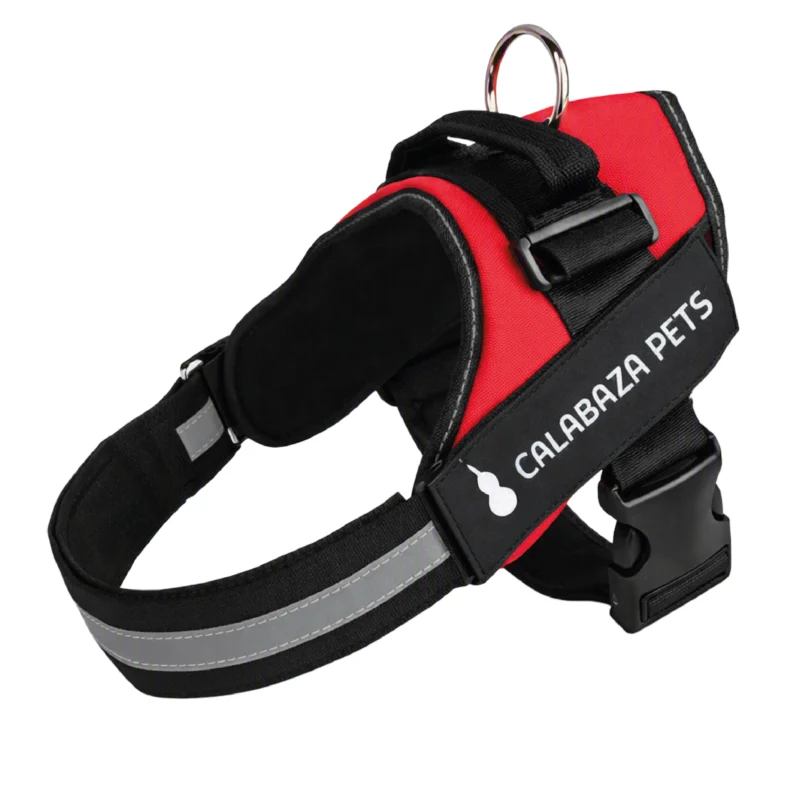 Arnés antitirones para perro Calabaza Pets color rojo