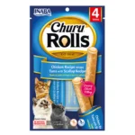 Snack cremoso para gato Churu rolls tuna y scallope