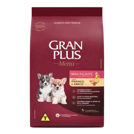 Alimento para perro mini cachorros Gran Plus Menú Pollo y Arroz